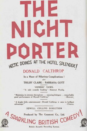 The Night Porter's poster