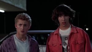Bill & Ted's Excellent Adventure's poster