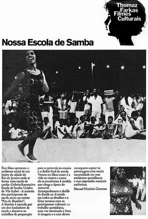 Nossa Escola de Samba's poster