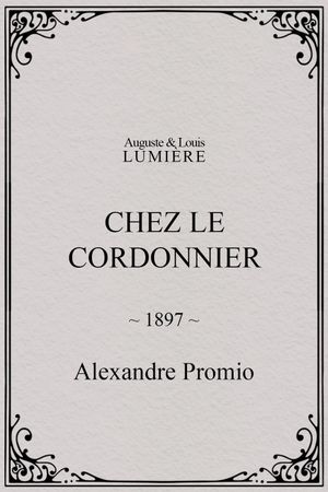 Chez le cordonnier's poster