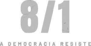 8/1 – A Democracia Resiste's poster