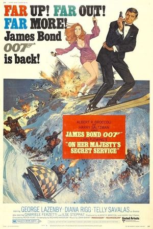 On Her Majesty's Secret Service's poster