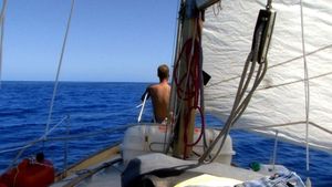 Between Home: Odyssey of an unusual sea bandit's poster