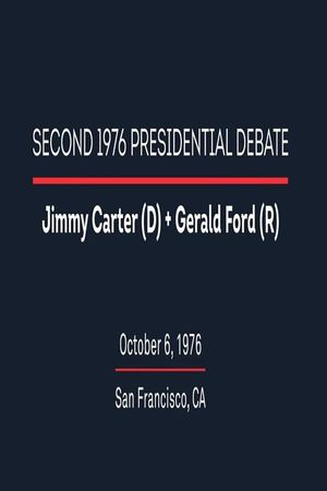 1976 Second Presidential Debate's poster