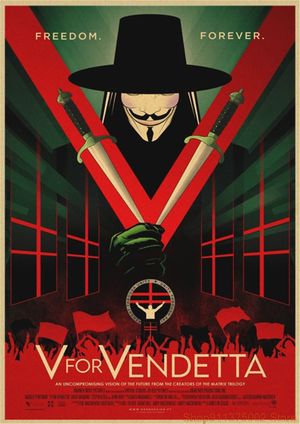 V for Vendetta's poster