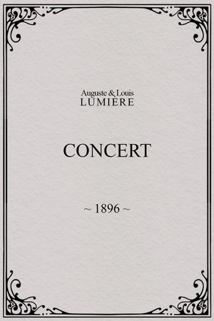Concert's poster