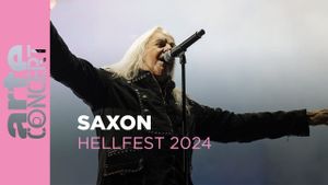 Saxon - Hellfest 2024's poster