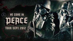 Laibach - We Come In Peace - Kranj's poster