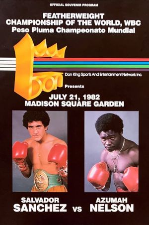 Salvador Sanchez vs. Azumah Nelson's poster