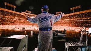 Elton John Live: Farewell from Dodger Stadium's poster