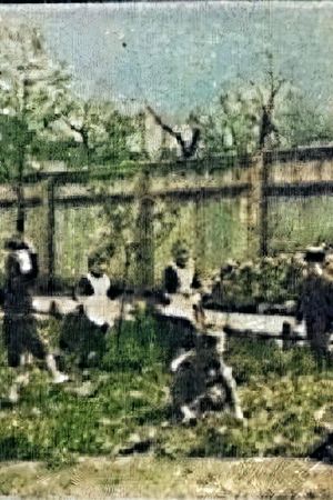 Children Playing in the Garden's poster