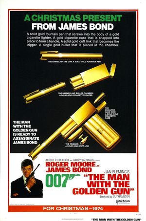 The Man with the Golden Gun's poster