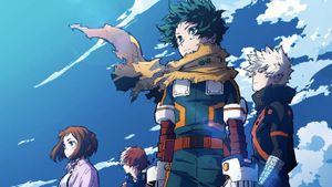 My Hero Academia: Two Heroes's poster