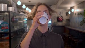 Year of the Oat Milk Latte's poster