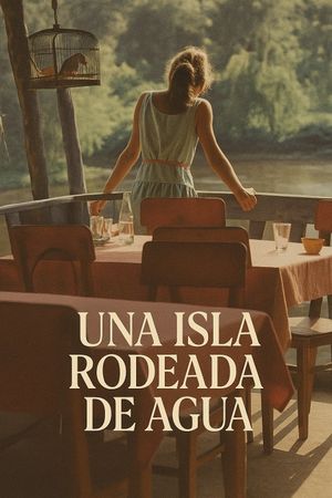 Una isla rodeada de agua's poster