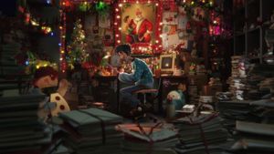 Arthur Christmas's poster
