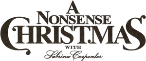 A Nonsense Christmas with Sabrina Carpenter's poster