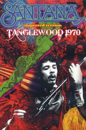 Santana - Live at Tanglewood 1970's poster