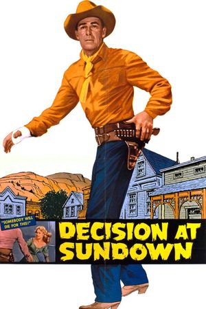 Decision at Sundown's poster