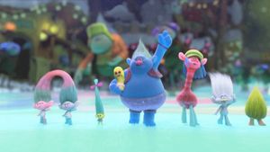 Trolls Holiday's poster