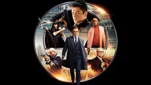 Kingsman: The Secret Service's poster