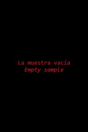 La muestra vacía's poster