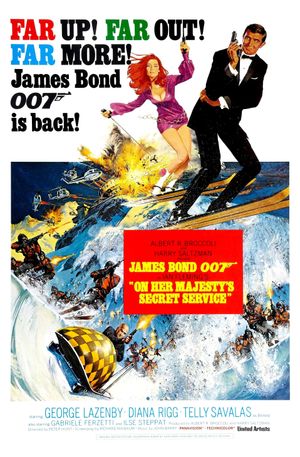 On Her Majesty's Secret Service's poster