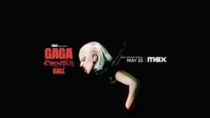 Gaga Chromatica Ball's poster