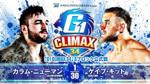 NJPW G1 Climax 34: Day 15's poster