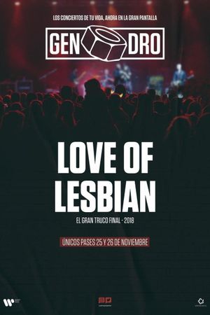 Love of Lesbian: El gran truco final's poster