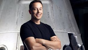 Tech Billionaires: Elon Musk's poster