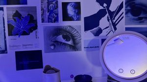 Electric Blue's poster