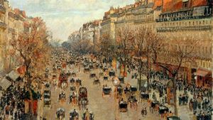 The Greatest Painters of the World: Camille Pissarro's poster