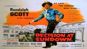 Decision at Sundown's poster