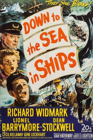 Down to the Sea in Ships's poster