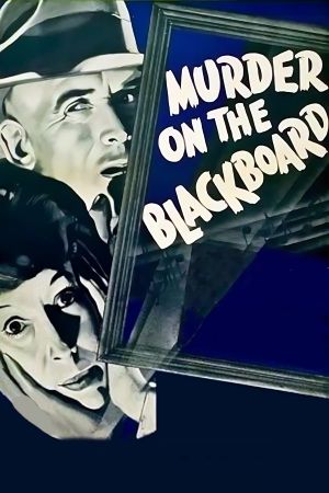 Murder on the Blackboard's poster