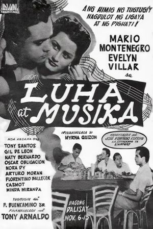 Luha at musika's poster