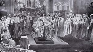 The Coronation of Edward VII's poster