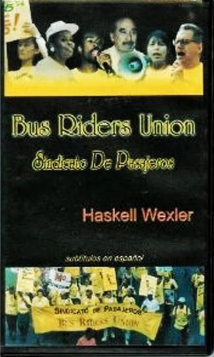Bus Rider's Union's poster