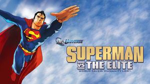 Superman vs. The Elite's poster