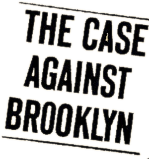 The Case Against Brooklyn's poster