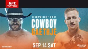 UFC Fight Night 158: Cerrone vs. Gaethje's poster