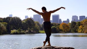 Anatomy of a Male Ballet Dancer's poster
