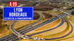 A89 Bordeaux-Lyon: Défis de la transeuropéenne's poster