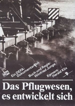 Das Pflugwesen - es entwickelt sich's poster