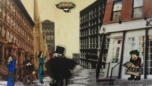 Gimpel Beynish Goes to America's poster