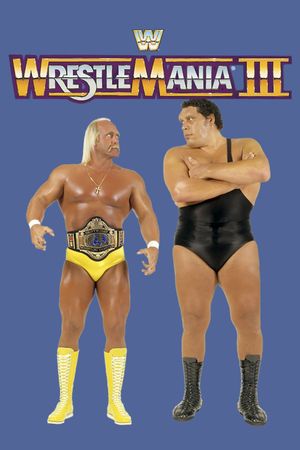 WrestleMania III's poster