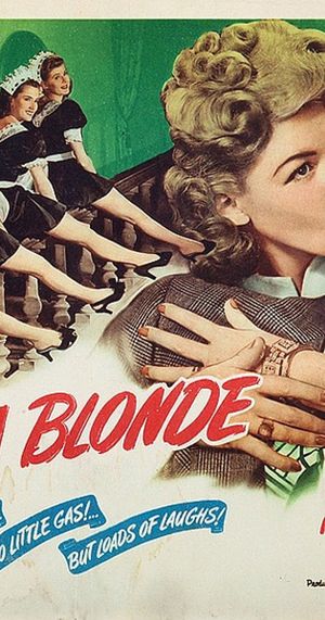 What a Blonde's poster
