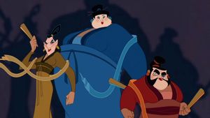 Mulan's poster