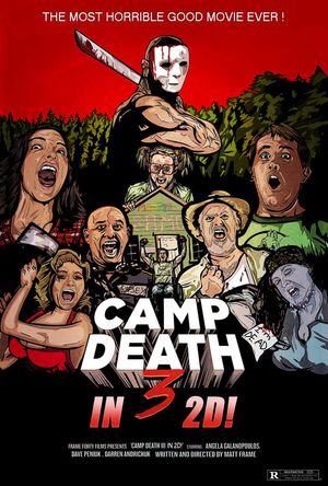 Camp Death III in 2D!'s poster